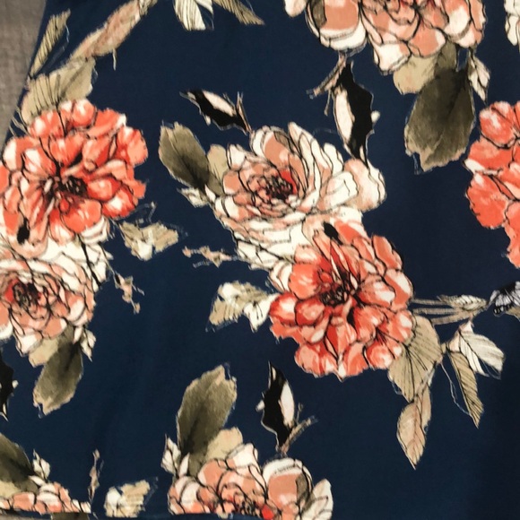 Floral Ruffled Cold Shouder Top By Sanctuary - Picture 3 of 5